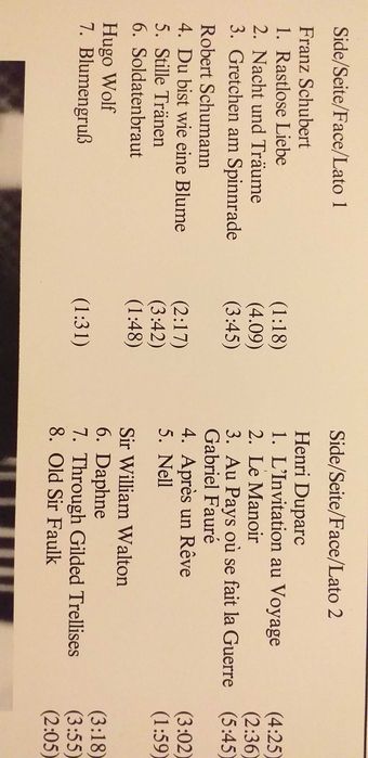 Kiri Te Kanawa - Recital - Ópera - vinil