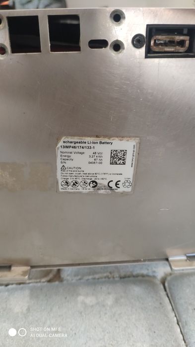 Акумулятор  Li-ion Samsung SDI 13s 48v 67ah 94ah