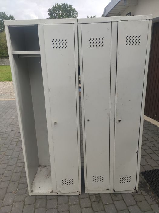 Szafki metalowe 4 szt BHP