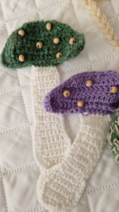 Torebka i 2 grzybki Handmade