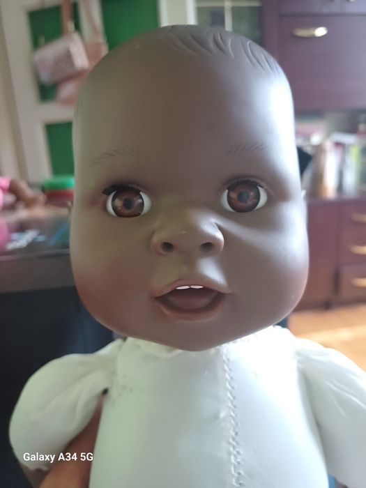 Lalki mama z córeczką w nosidełko jak nowe