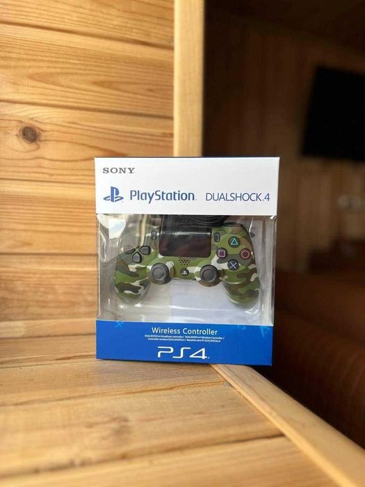 Бездротовий геймпад DualShock 4 для PS4 | Хакі, армійський камуфляж