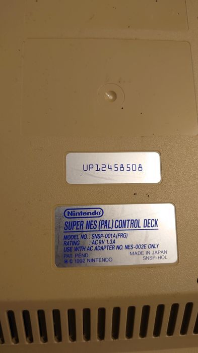 Super Nintendo..