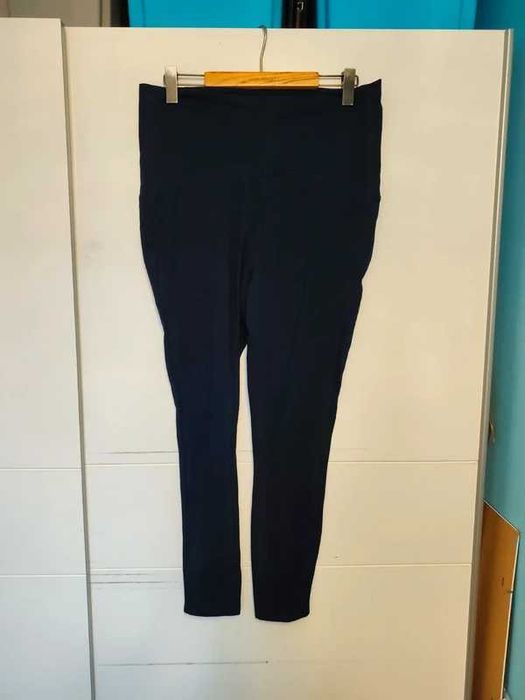 Up2fashion leginsy bawełniane ciążowe z psem szerokim xl