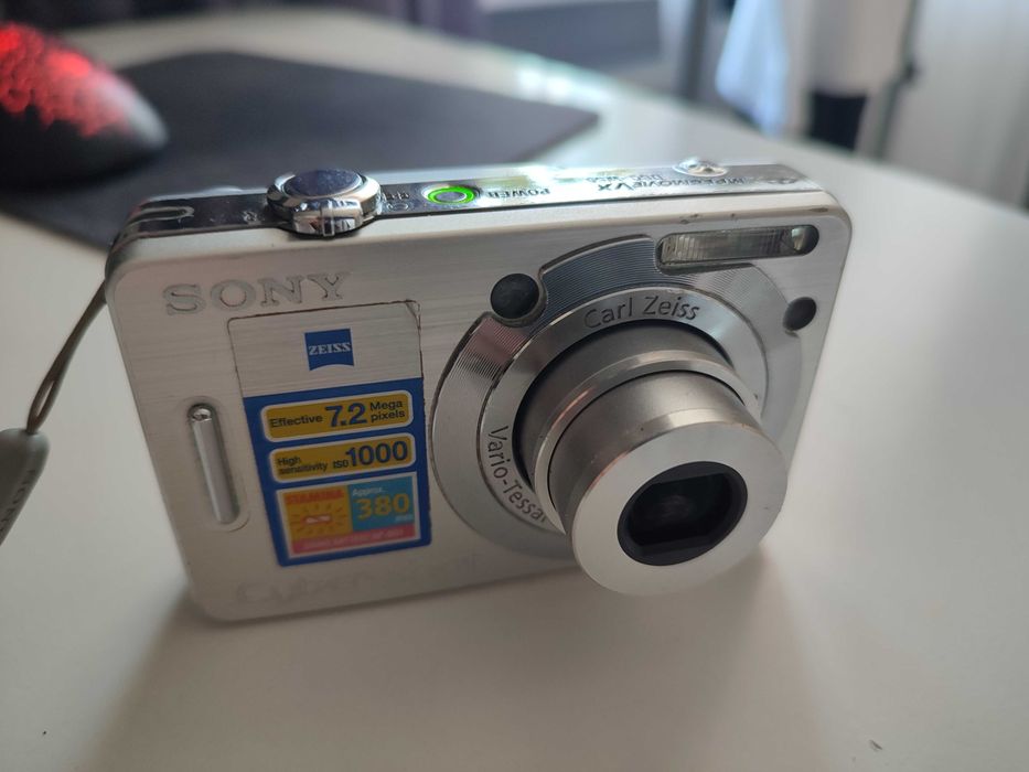 Ретро фотоапарат Sony Cyber-shot DSC-W55 7,2Мп/ Y2K мильниця / CCD