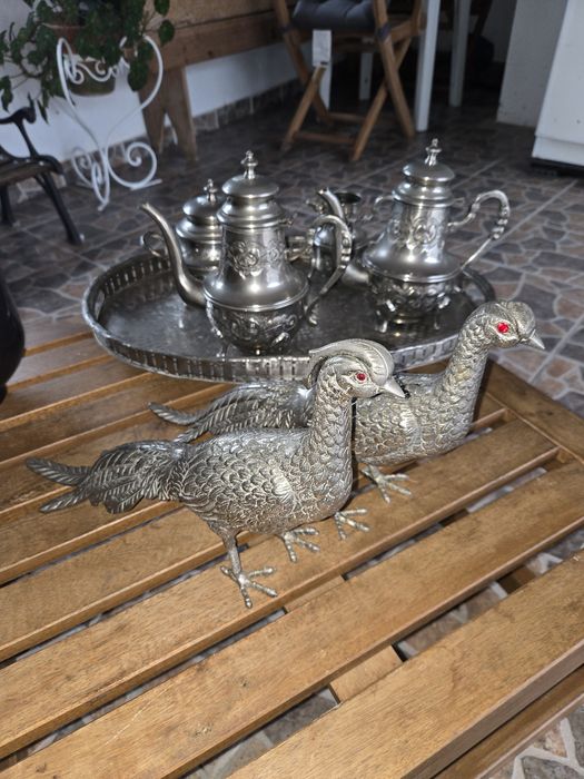 Dois pavões vintage