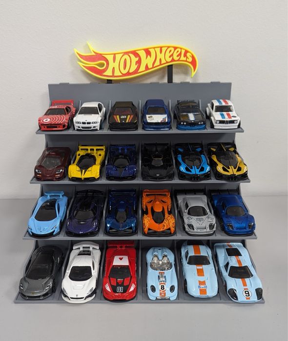 Garagem para carrinhos hotwheels