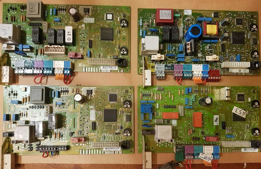 Płyta elektroniki Vaillant - różne modele