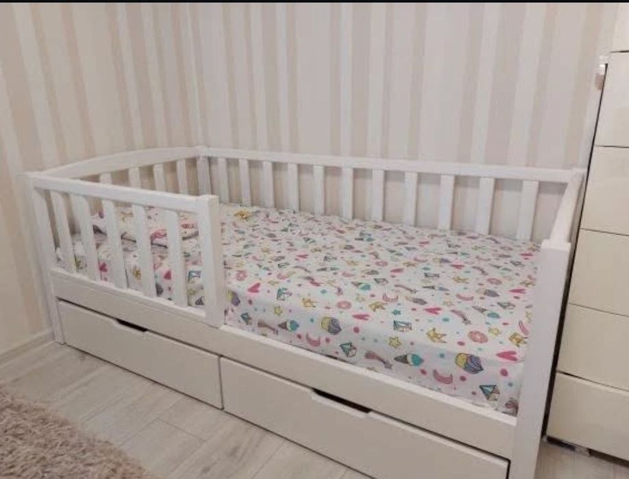 Від виробника! Дитяче ліжко з шухлядами в будь якому розмірі!