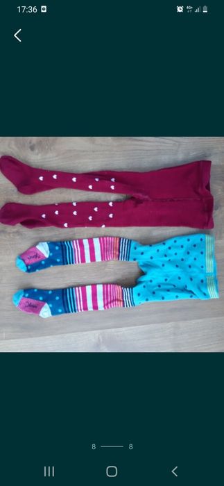 Boxers e cuecas 2/3 e 4 anos; meias 19/22; collants 1/2 anos