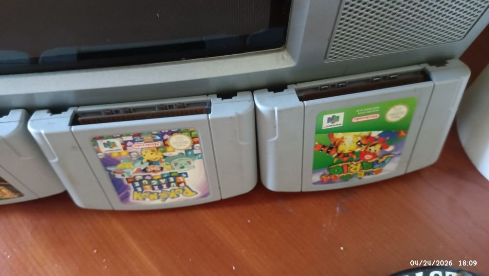 Pack Jogos N64 (Super Mário 64, Turok 3 Shadow of Oblivion, Pokemon Puzzle League & F1 Workd Grand Prix)