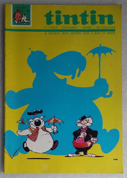 Tintim Nº 29 - 11º ano