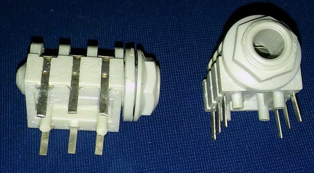 Гнездо-стерео Jack 6,3 (Житомир) 1993 г.