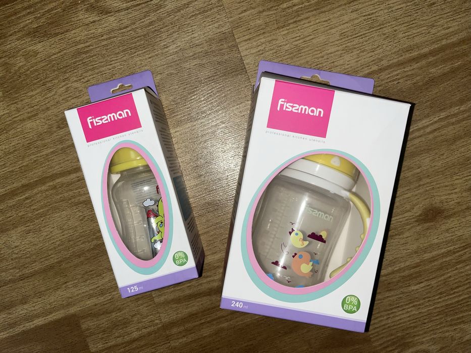 Дитяча пляшка fissman нові