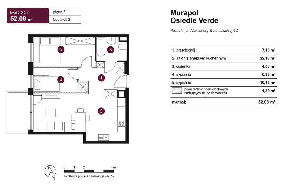3 pokoje 52 m² | nowe osiedle | miejsce w hali | odbierz KLUCZE