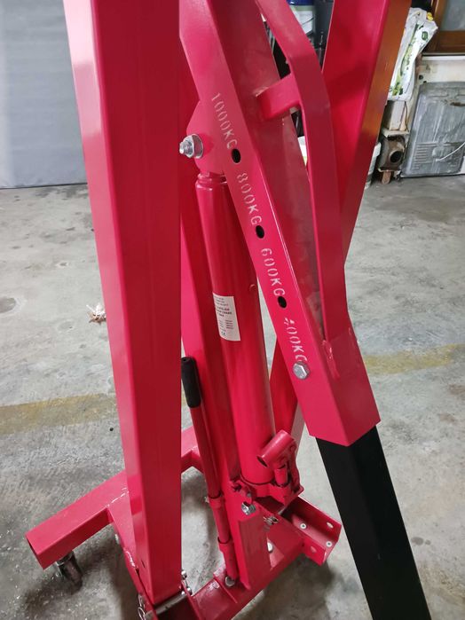 Grua mecanica  carro apoio motor