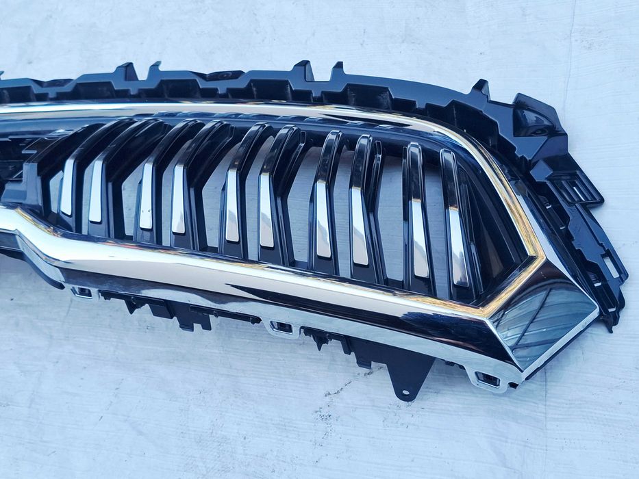 atrapa grill gril chrom zderzaka przód skoda skoda kodiaq i 1 lift