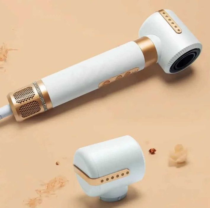 фен-стайлер для волосся 7 в 1 чорний