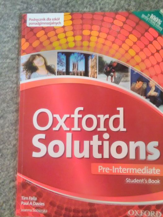 Podręcznik Oxford solutions