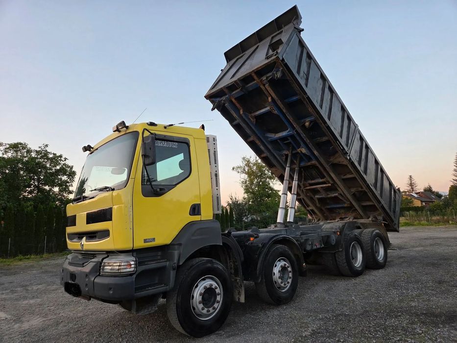 Renault Kerax  2002 rok/ 8x4/ kiper 3 strony/ gotowy do pracy!