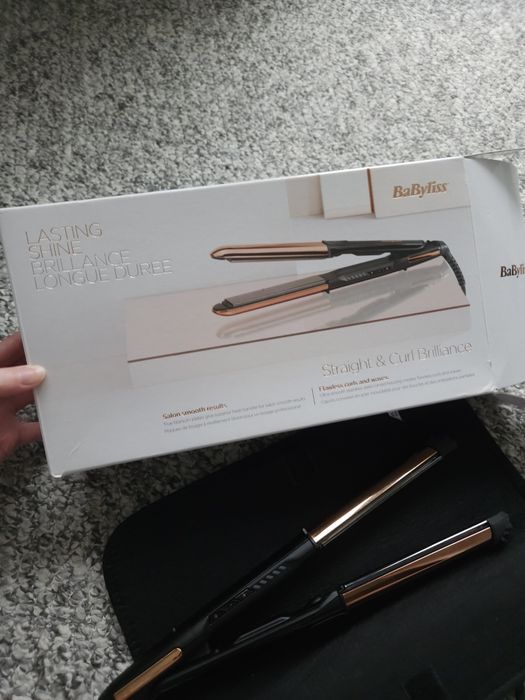 BaByliss Prostownica do włosów Straight & Curl Brilliance ST482E