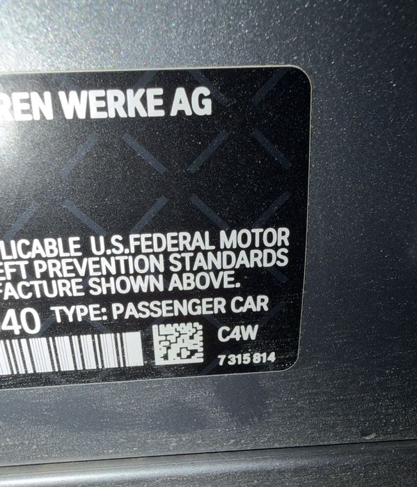 BMW i4 4 g26 дверка задня ліва колір C4W бмв г26 двері