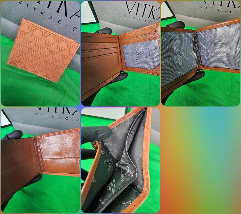 Portfele hugo boss Meskie Goyard portfel tommy Italy Premium