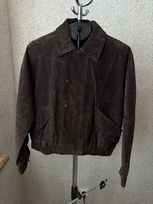 Замшева куртка Zara розмір S XL