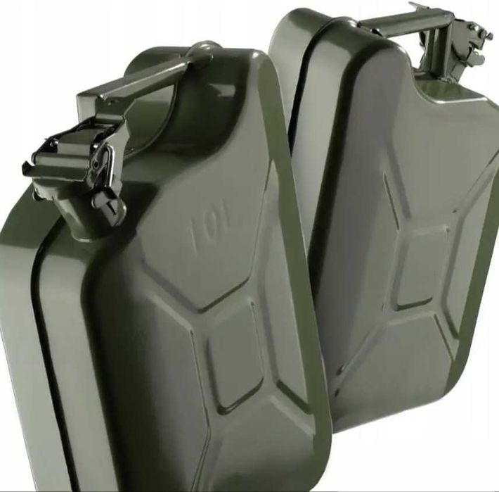 Стальна каністра 10-літрова Begris для палива