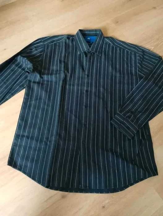 Czarna męska koszula rozmiar 42/43 BYGEN