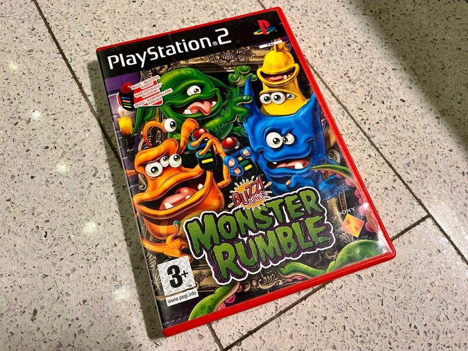 Buzz Junior :Monster Rumble (Zabawy Potworów) (Playstation 2)po polsku
