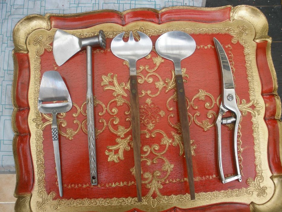 Conjunto de peças em aço para cozinha para talhar