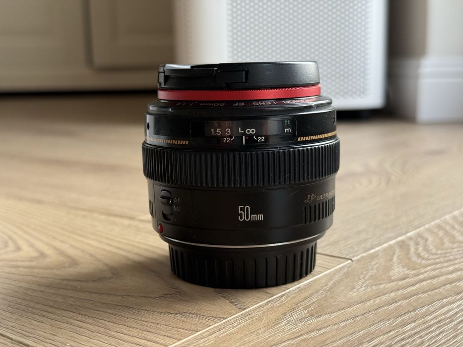 Obiektyw Canon 50 1.4 USM UV okazja zestaw EF