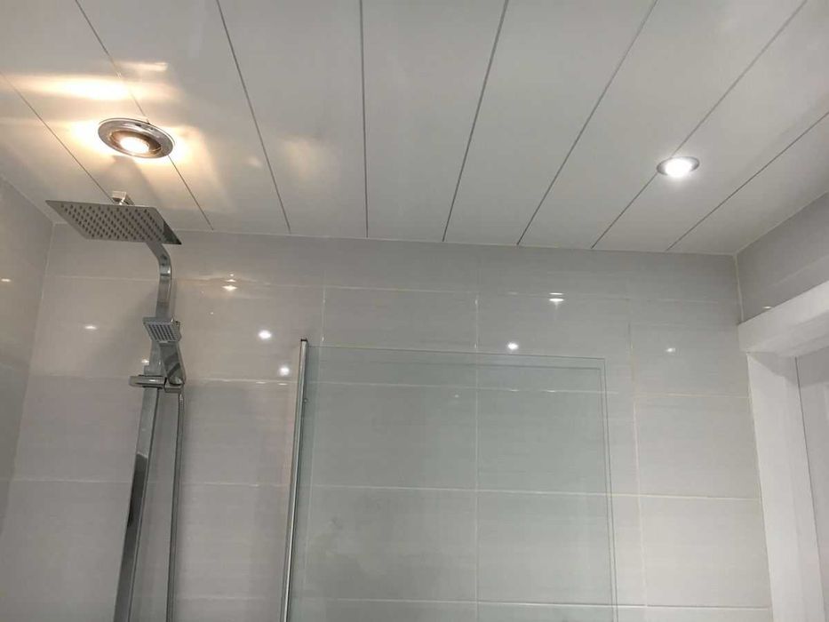 tetos falsos e divisórias em PVC