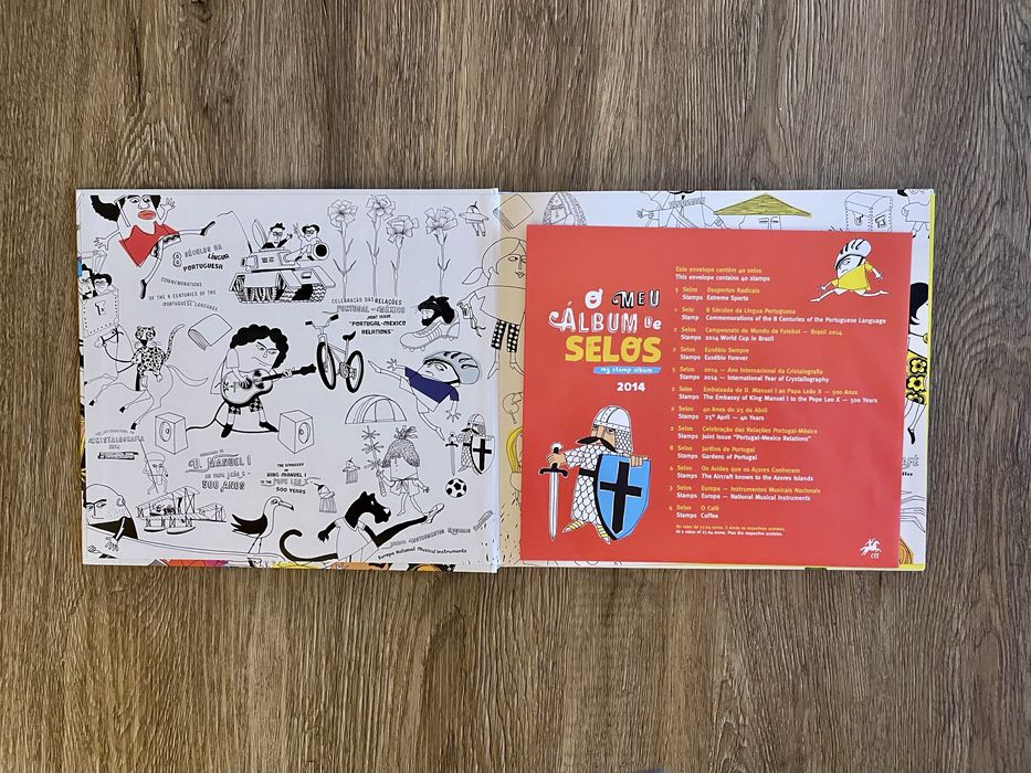 Livros “O Meu Álbum de Selos”