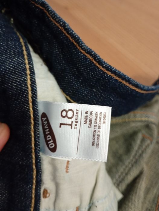 Jeansy z nogawką bootcut rozmiar 48 Old Navy
