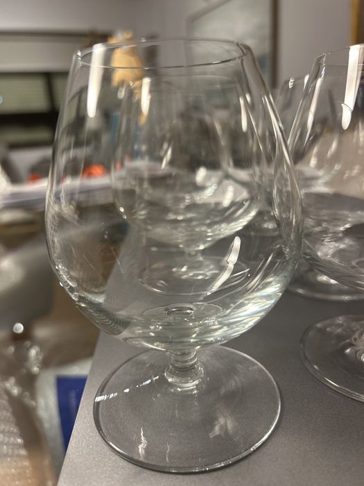 Copos Antigos em Cristal e Copos Conhaque