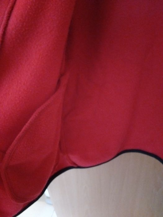 Colete XXL vermelho polar