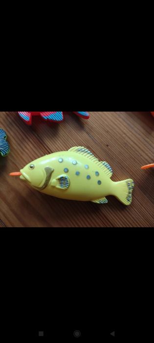 Rybki do łowienia plastikowe