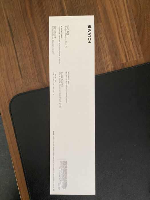 Apple sport band preta