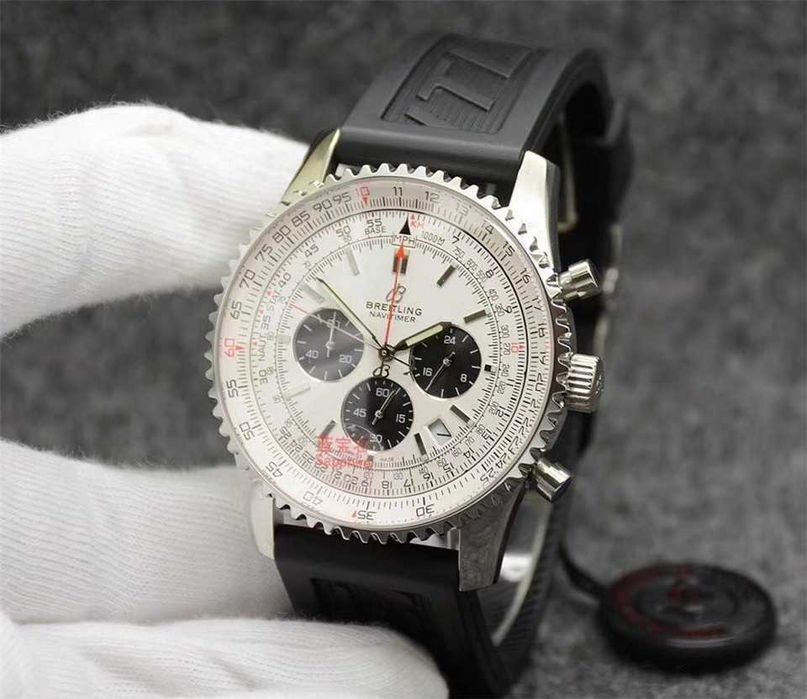 Годинник кварцовий Breitling Navitimer B01 Chronograph 43 (np. ref. AB0121211G1A2