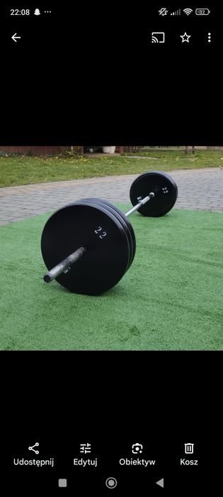 Ciężarki na siłownie