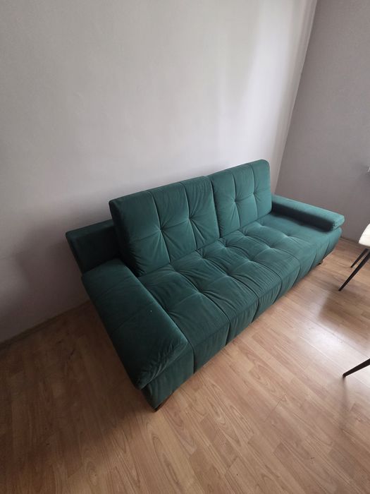 Kanapa Zielona Rozkładana
