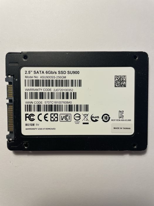 Pamięć SSD 2.5 SATA ADATA SU900 256GB 6GB/s