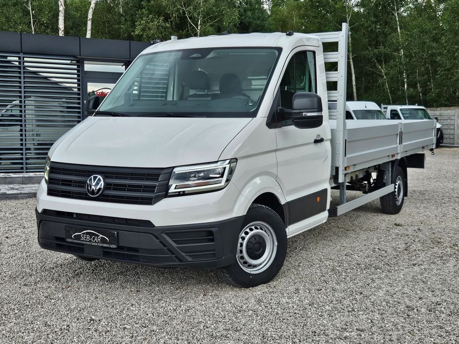 Volkswagen CRAFTER Skrzyniowy paczka 4.8m SalonPL FV23%  Paczka 4.8m SalonPL FV23% 2.0TDI 163KM Nowy bez przebiegu od ręki!