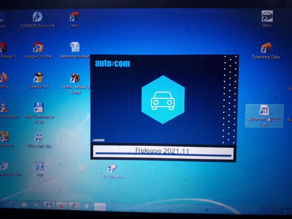 Dysk HDD 160 GB + Delphi Autocom 2021