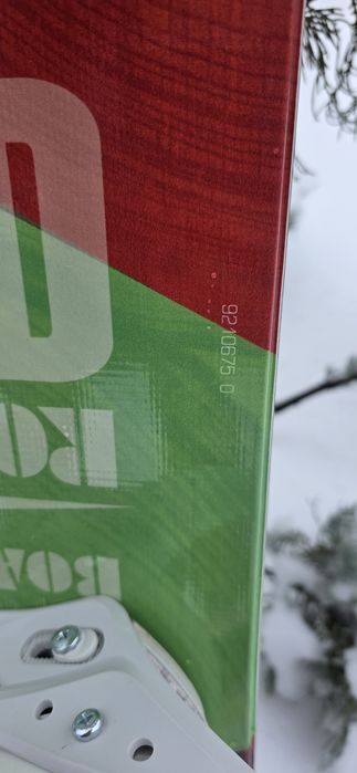 Сноуборд HEAD ROWDY JR 118, з кріпленнями та чохлом.