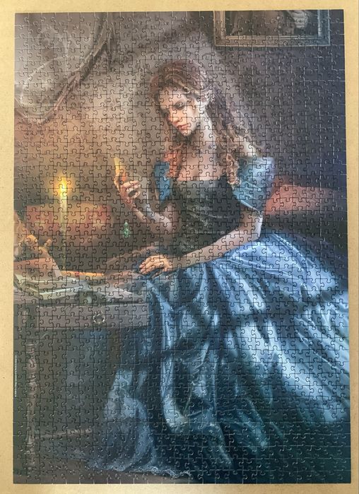 Puzzle Heye 1000. Reading. Cris Ortega