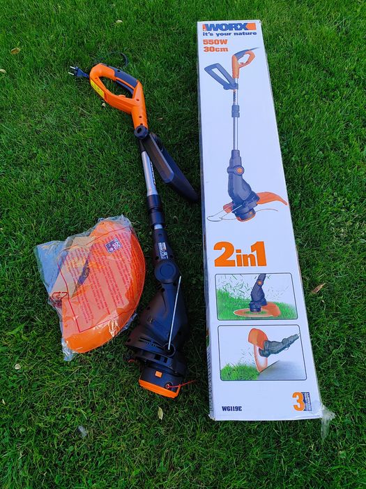 Podkaszarka WORX "2w1"  550W (podkaszarka + krawędziarka)