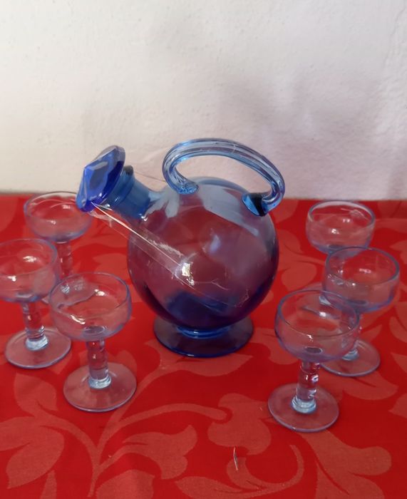 Conjunto de cristal murano lindo